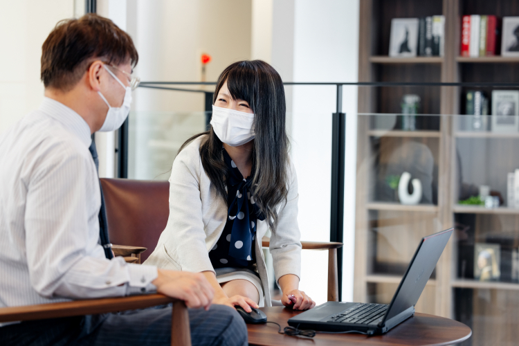 お客様の1番に!